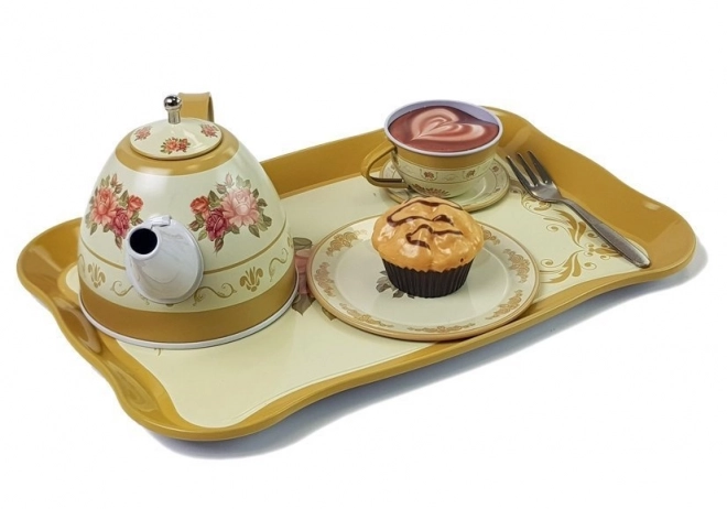 Charming Kids Tea Set with Sweets