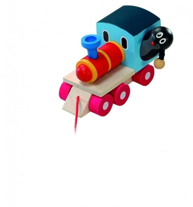 Krtek the Little Mole Pull Along Train