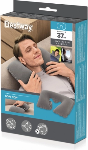 Cuscino da viaggio gonfiabile Bestway blu