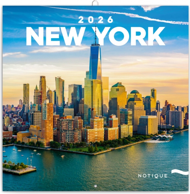 Notebook Calendar New York 2026