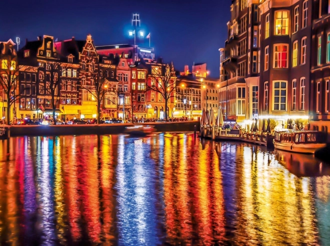 Clementoni Amsterdam Night Puzzle 500 Pieces