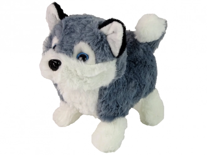 Interactive Husky Dog Plush Toy