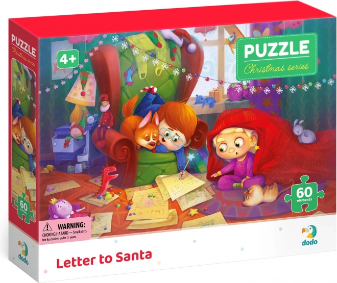 Dodo puzzle letter to Santa 60 pieces