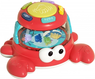 Colorful Drum Crab with Effects