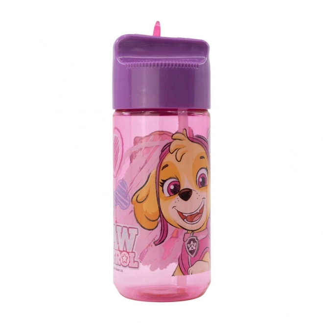 Water Bottle with Straw for Kids Paw Patrol Pink