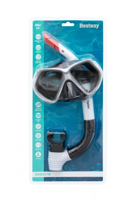 White Diving Set with Mask and Snorkel