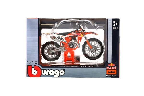 Bburago KTM 450 SX-F Factory Edition Miniature Motorcycle