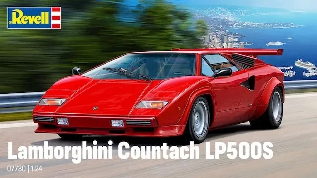 Lamborghini Countach Model Kit 1/24