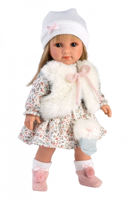 Realistic Doll Soft Body 35cm with Hair