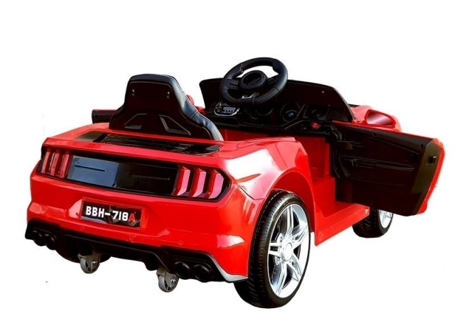 Red Electric Ride-On Car for Kids