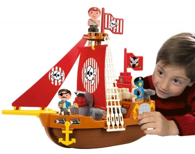 Pirate Ship Playset for Toddlers