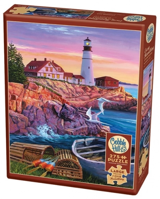 Cobble Hill Lighthouse In The Bay XL Puzzle