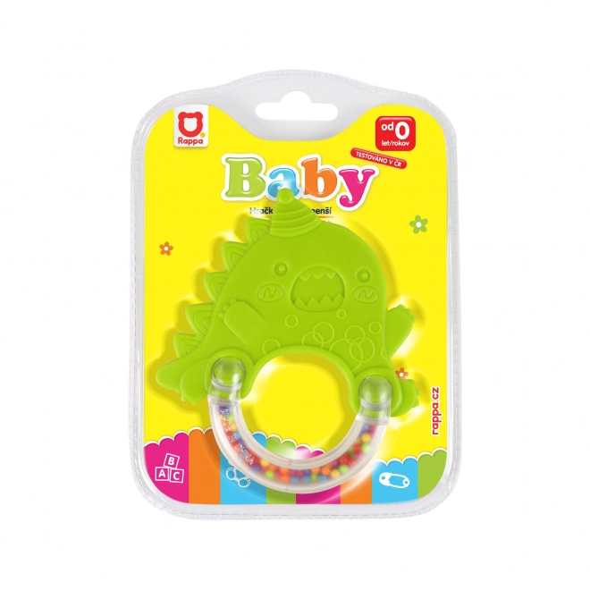 Rattle and Teether Dinosaur Toy