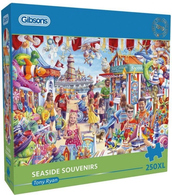 Gibsons Souvenir Shopping by the Sea XL Puzzle 250 Pieces