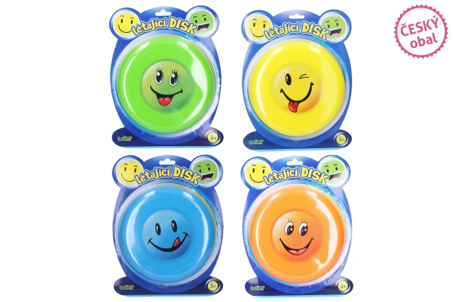 Flying Smiley Face Disc 19cm