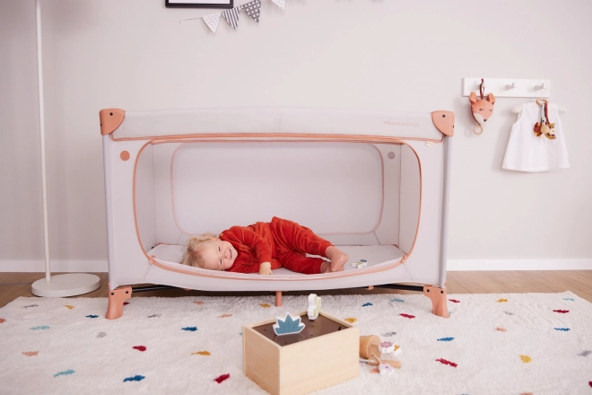 Children's travel cot Hauck Dream N Play Plus Dusty Cork
