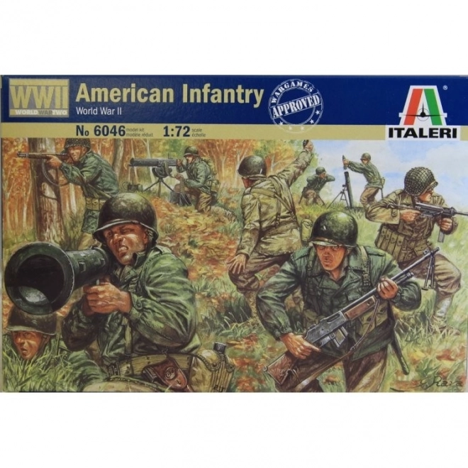 American Infantry Figures Set