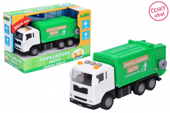 Garbage Truck Toy with Sound and Light Effects