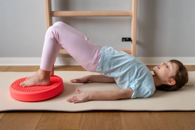 Inflatable balancing mat TULLO blue