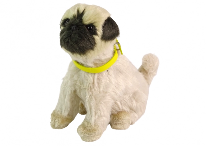 Interactive Plush Pug Dog