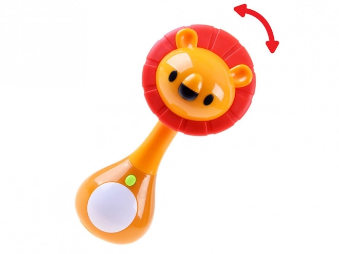 Sound Rattle Kitten Toy – C