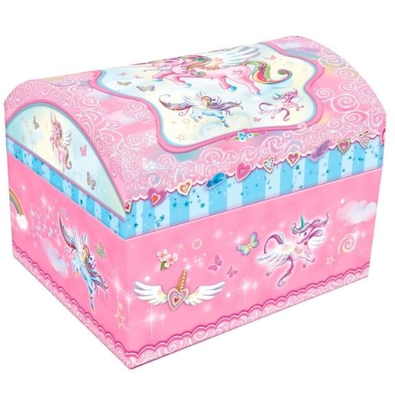 Unicorn Music Box Chest