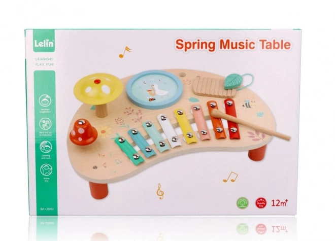 Spring Musical Table