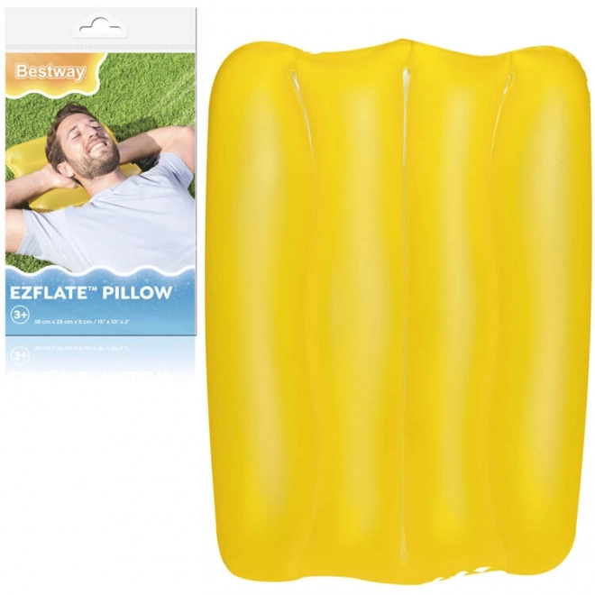 Inflatable Beach Pillow by Bestway – Yellow