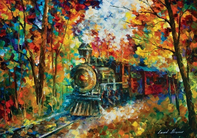 Autumn Train Puzzle 500 Pieces