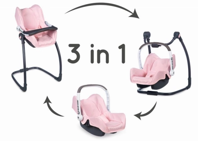 High Chair 3-in-1 for Dolls