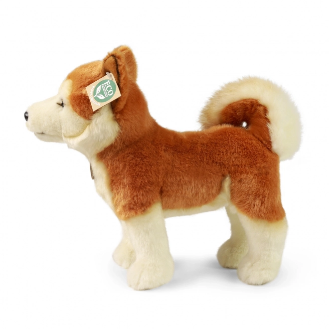 Plush Akita Inu Dog 30 cm Eco-friendly