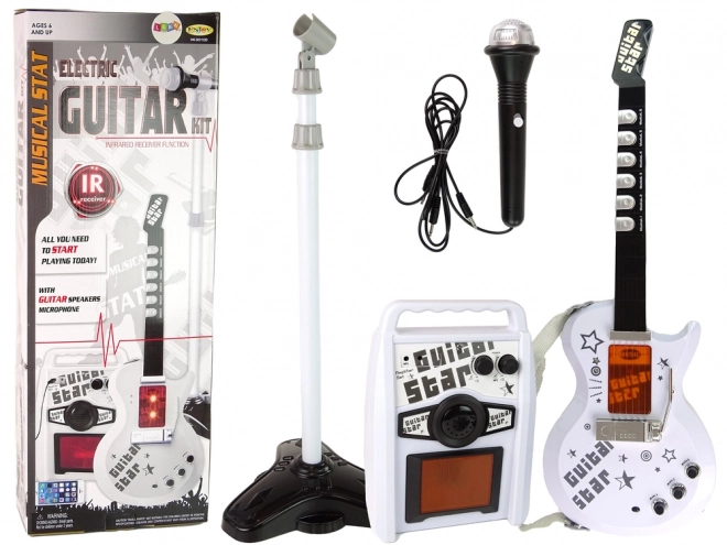 Electric Guitar Set with Microphone