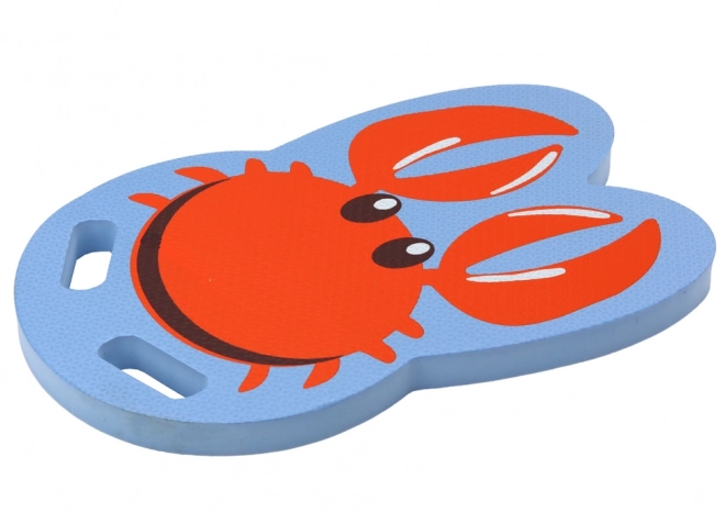 Swimming Learning Foam Board Blue Crab