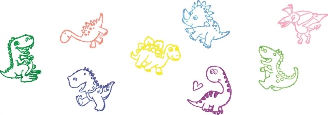 Wooden Stamps - Dinosaur Babies