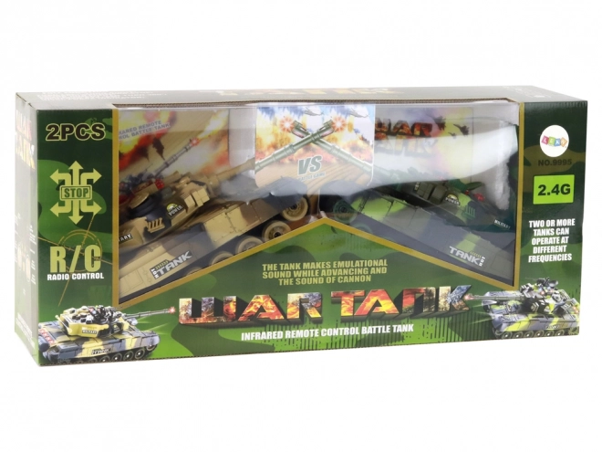 Remote Control Battle Tank Set