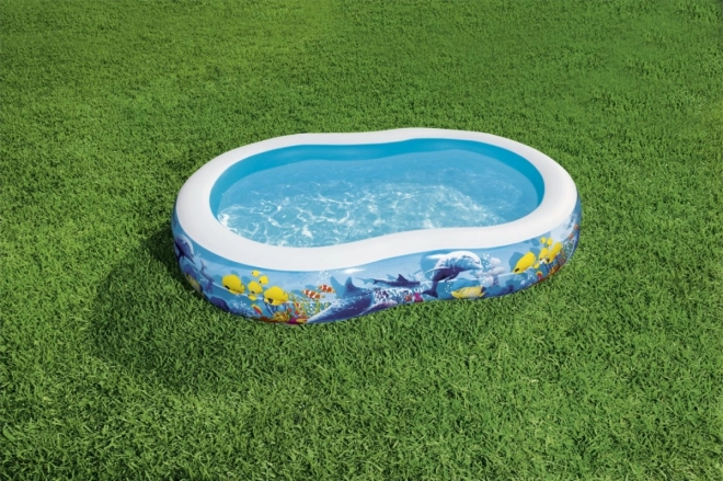 Inflatable Ocean Depths Pool for Kids