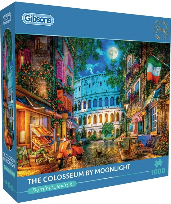 Gibsons Puzzle Colosseum by Moonlight 1000 Pieces