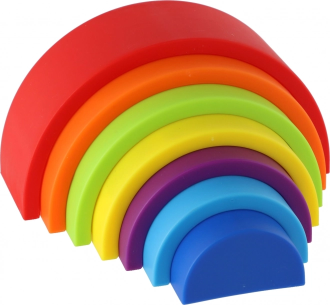 Colorful Plastic Rainbow Stacker for Kids