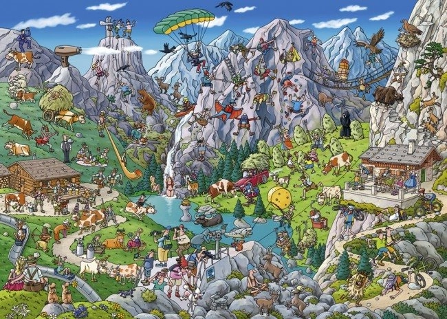 Heye Puzzle Alpine Fun 1000 Pieces