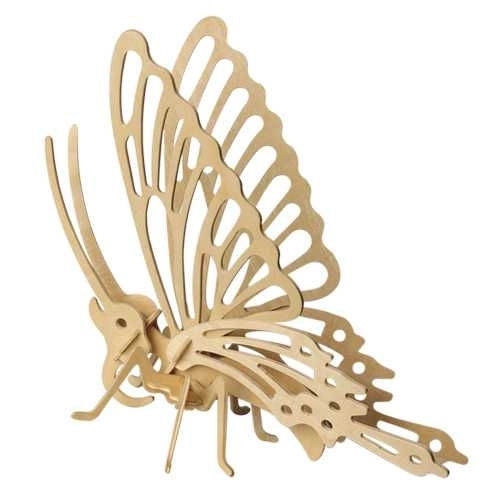 Woodcraft 3D Puzzle Butterfly