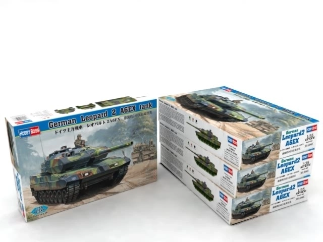 German Tank Leopard 2 A6EX Model Kit