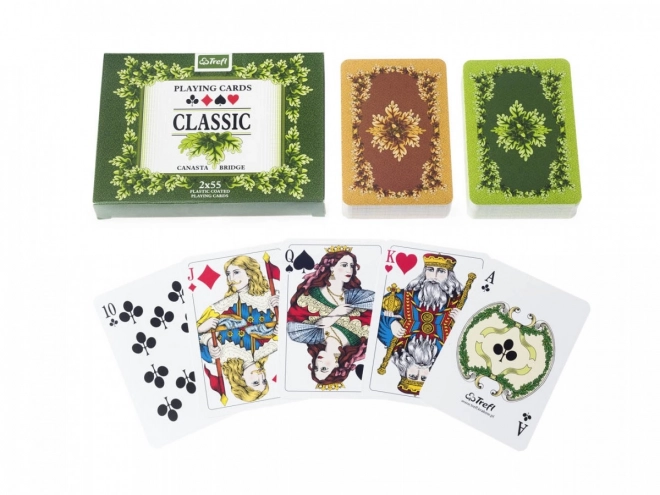 Classic Playing Cards Set 2x55