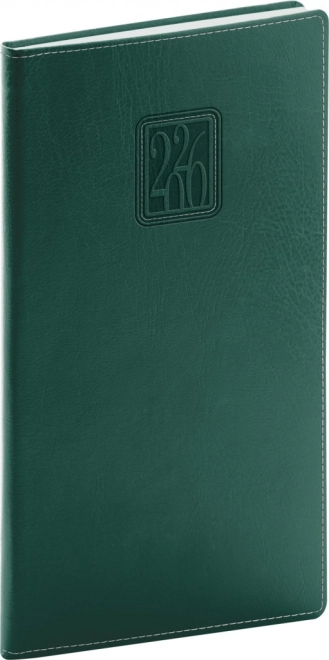 Agenda tascabile Panama verde 2026