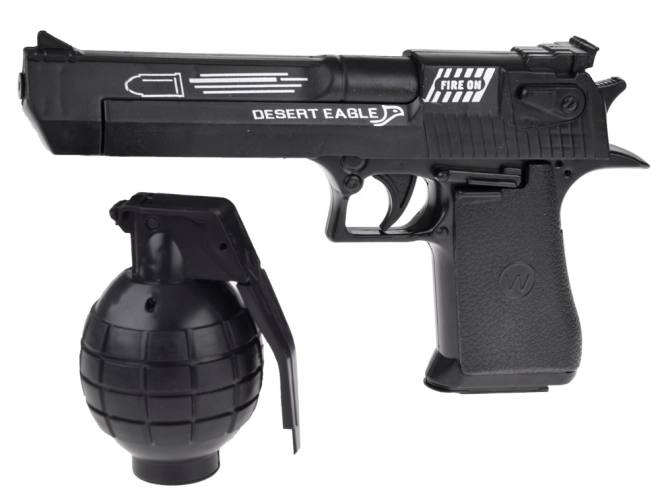 Police Set for Playing Policeman Weapon Handcuffs ZA4826