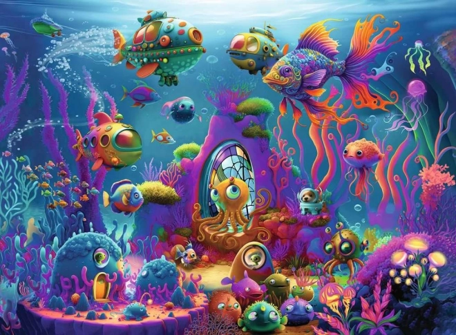 Ravensburger Puzzle Aliens in the Ocean XXL 150 Pieces