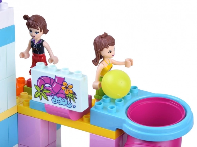 Colorful Water Park Building Blocks