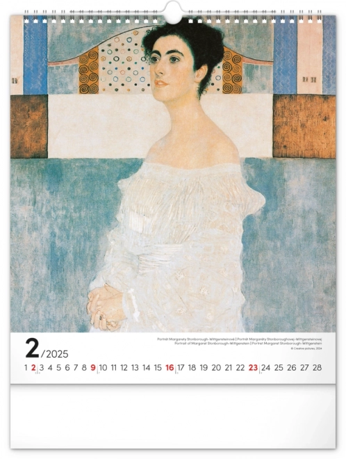 Wall Calendar Gustav Klimt 2025