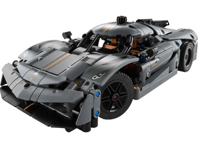 Gray Hypercar LEGO Technic Koenigsegg Jesko Absolut