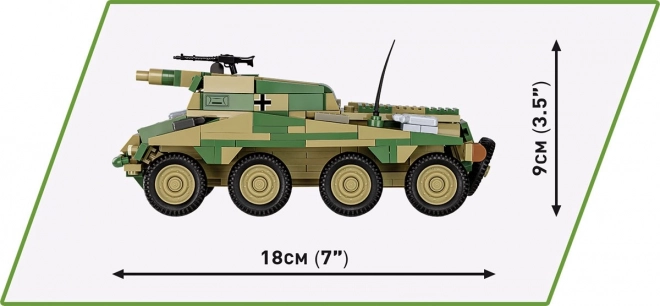 Cobi Historical Collection Armored Vehicle Sd.Kfz. 234/3 Stummel