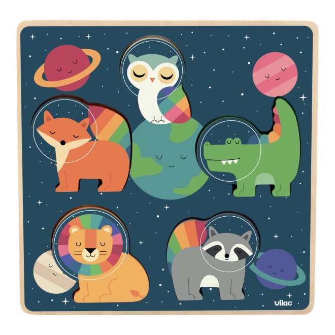 Animal Astronaut Puzzle